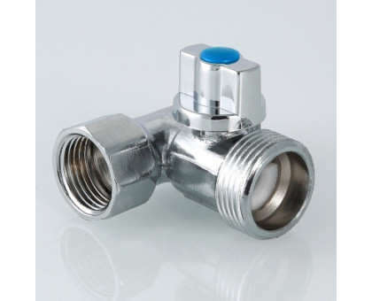 Кран шаровой VALTEC для подкл. с/т приборов 1/2"х3/4"х1/2" Т-образный VT.256.N.04 Кран шаровой VALTEC для подкл. с/т приборов 1/2"х3/4"х1/2" Т-образный VT.256.N.04