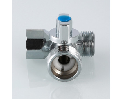 Кран шаровой VALTEC для подкл. с/т приборов 1/2"х3/4"х1/2" Т-образный VT.256.N.04 Кран шаровой VALTEC для подкл. с/т приборов 1/2"х3/4"х1/2" Т-образный VT.256.N.04