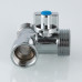 Кран шаровой VALTEC для подкл. с/т приборов 1/2"х3/4"х1/2" Т-образный VT.256.N.04