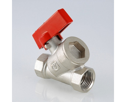 Кран шар. с цельным корпусом 1/2" вн.-вн. VALTEC VT.290.N.04 Кран шар. с цельным корпусом 1/2" вн.-вн. VALTEC VT.290.N.04