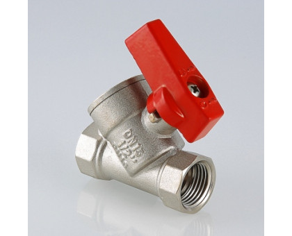 Кран шар. с цельным корпусом 1/2" вн.-вн. VALTEC VT.290.N.04 Кран шар. с цельным корпусом 1/2" вн.-вн. VALTEC VT.290.N.04