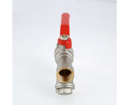 Кран шаровой VALTEC со встроенным фильтром, стальная рукоятка3/4" вн.-вн. VT.292.N.05 Кран шаровой VALTEC со встроенным фильтром, стальная рукоятка3/4" вн.-вн. VT.292.N.05
