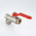 Кран шаровой VALTEC со встроенным фильтром, стальная рукоятка3/4" вн.-вн. VT.292.N.05