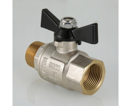 Кран шар. PERFECT, бабочка вн.-нар. 3/4 VALTEC VT.318.N.05 Кран шар. PERFECT, бабочка вн.-нар. 3/4 VALTEC VT.318.N.05