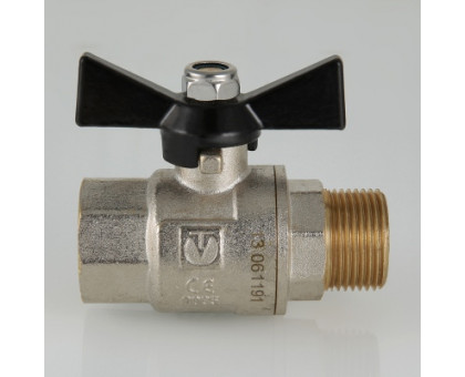 Кран шар. PERFECT, бабочка вн.-нар. 3/4 VALTEC VT.318.N.05 Кран шар. PERFECT, бабочка вн.-нар. 3/4 VALTEC VT.318.N.05