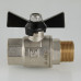 Кран шар. PERFECT, бабочка вн.-нар. 3/4 VALTEC VT.318.N.05