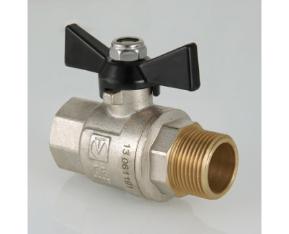 Кран шар. PERFECT, бабочка вн.-нар. 3/4 VALTEC VT.318.N.05 Кран шар. PERFECT, бабочка вн.-нар. 3/4 VALTEC VT.318.N.05