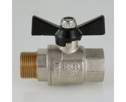 Кран шар. PERFECT, бабочка вн.-нар. 3/4 VALTEC VT.318.N.05 Кран шар. PERFECT, бабочка вн.-нар. 3/4 VALTEC VT.318.N.05