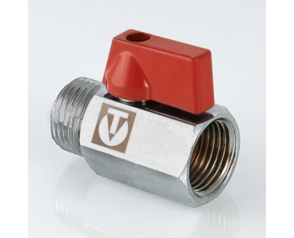 Кран шар. MINI 1/2" вн.-нар. VALTEC VT.331.N.04 Кран шар. MINI 1/2" вн.-нар. VALTEC VT.331.N.04