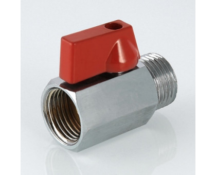 Кран шар. MINI 1/2" вн.-нар. VALTEC VT.331.N.04 Кран шар. MINI 1/2" вн.-нар. VALTEC VT.331.N.04