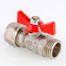 Кран шаровый VALTEC под обжим, рукоятка бабочка 16х1/2 нар. VT.341.N.1604