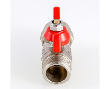 Кран шаровый VALTEC под обжим, рукоятка бабочка 16х1/2 нар. VT.341.N.1604 Кран шаровый VALTEC под обжим, рукоятка бабочка 16х1/2 нар. VT.341.N.1604