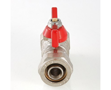 Кран шаровый VALTEC под обжим, рукоятка бабочка 16х1/2 вн. VT.342.N.1604 Кран шаровый VALTEC под обжим, рукоятка бабочка 16х1/2 вн. VT.342.N.1604