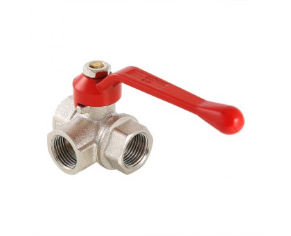 Кран шар. трехходовой, тип T 3/4" вн.-вн.-вн VALTEC VT.361.N.05 Кран шар. трехходовой, тип T 3/4" вн.-вн.-вн VALTEC VT.361.N.05