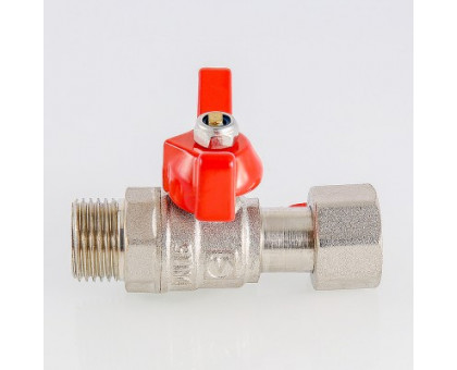 Кран шаровой для подключения манометра, 1/2"нар -3/8"вн. VALTEC VT.806.N.0403 Кран шаровой для подключения манометра, 1/2"нар -3/8"вн. VALTEC VT.806.N.0403