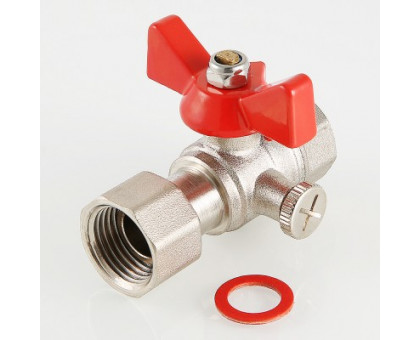 Кран шаровой для подключения манометра, 1/2"вн. -1/2"вн. VALTEC VT.807.N.0404 Кран шаровой для подключения манометра, 1/2"вн. -1/2"вн. VALTEC VT.807.N.0404