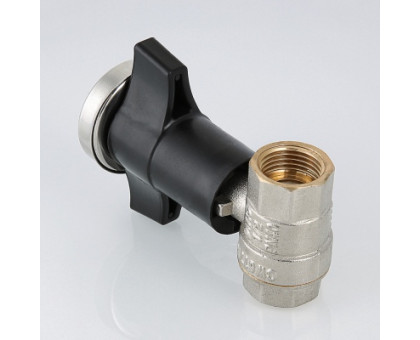 Кран шаровой c термометром, 1/2" VALTEC VT.808.N.04 Кран шаровой c термометром, 1/2" VALTEC VT.808.N.04