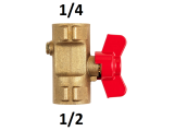 1/2 - 1/4