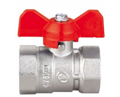 Кран шаровый Light Вр-Вр 1" бабочка PN 16 (LL1163 1") Кран шаровый Light Вр-Вр 1" бабочка PN 16 (LL1163 1")