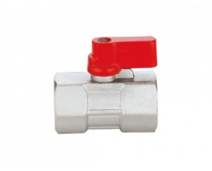 Кран шаровый mini Вр-Вр 1/2" никель (LL1028B 1/2") Кран шаровый mini Вр-Вр 1/2" никель (LL1028B 1/2")