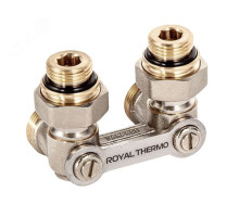 Узел нижнего подключения угловой ROYAL THERMO ½"х3/4"EK НС-1281633 							