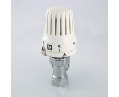 Клапан с термостатической головкой VALTEC, для рад. угловой 1/2 VT.047.N.04