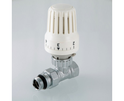 Клапан с термостатической головкой VALTEC, для рад. прямой 1/2 VT.048.N.04