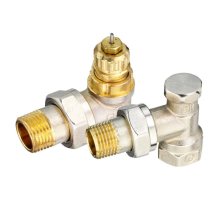Набор термостатический для радиатора угловой ROYAL THERMO 1/2" Click