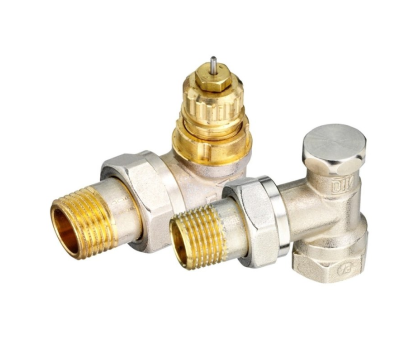Набор термостатический для радиатора угловой ROYAL THERMO 1/2" Click