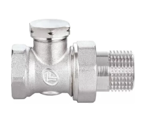 Кран радиаторный нижний прямой 3/4"(LL3017 3/4") 