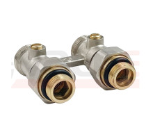 Узел прямой для нижнего подкл. рад. 3/4 (c компл. адаптеров 1/2") VALFEX (VF.345.01.012)