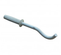 Кронштейн усиленный для чугунных радиаторов L 200мм с дюбелем и покрытием