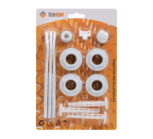 Комплект радиаторный в блистере TAEN 1"x1/2" с 3-мя кронштейнами					