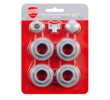 Набор присоединительный Royal Thermo 1/2'' СЕРЕБРИСТЫЙ