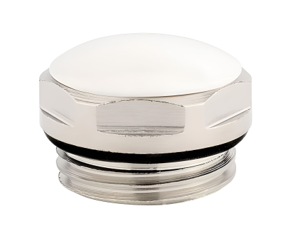 Пробка 1/2" с белым колпачком TIM4112			