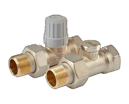 Набор термостатический для радиатора прямой ROYAL THERMO 1/2" Click