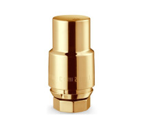 Термоголовка жидкостная ROYAL THERMO Design PRO М30х1,5 (золото)								