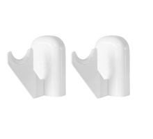 Комплект настенных регулируемых кронштейнов Royal Thermo Design 100, белые НС-1402551  