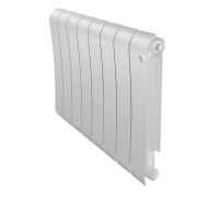 Радиатор биметаллический Royal Thermo Infinity 500 Bianco Traffico -  8 секц/Qну=1376 Вт