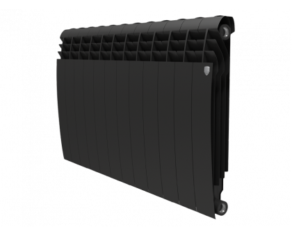 Радиатор биметаллический Royal Thermo Biliner 500 new/Noir Sable - 10 секц. ЧЕРНЫЙ Qну=1710 Вт Радиатор биметаллический Royal Thermo Biliner 500 new/Noir Sable - 10 секц. ЧЕРНЫЙ Qну=1710 Вт