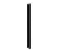 Дизайн-радиатор Royal Thermo Insignia VC2180 - 04 секц. RAL9005m (чёрный)