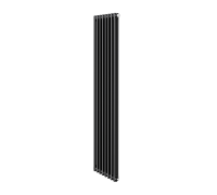 Дизайн-радиатор Royal Thermo Insignia VC2180 - 08 секц. RAL9005m (чёрный)