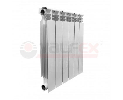 Радиатор биметаллический BM-500-80- 6 ( 6 секций) Valfex Base Qну=882 Вт