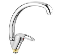 Смеситель для кухни Cron CN4139- 2, хром