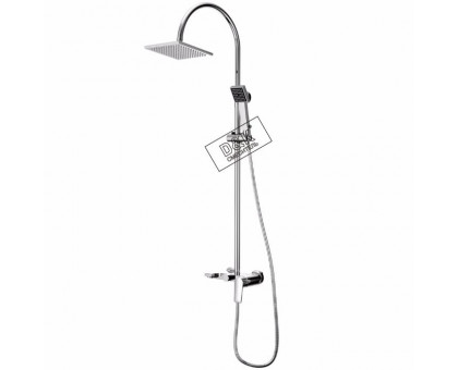 Стойка D&K душевая, моно, короткий излив, хром (DA1323701С05) Стойка D&K душевая, моно, короткий излив, хром (DA1323701С05)
