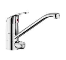 Смеситель Zipponi ARA для кухни, поворотный излив, хром AA610CR-002 