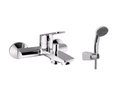 Смеситель Zipponi ITACA для ванны 1-рычажный, с ручной лейкой в комплекте, хром TC150CR-001 