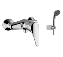 Смеситель Zipponi KRISTAL для душа 1-рычажный, с ручной лейкой в комплекте, хром KR202CR54KZ