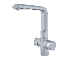 Смеситель для кухни I-TECH, DELPHINUS 40, двухвентильный, гайка								