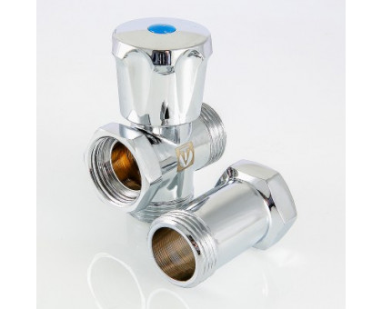 Вентиль VALTEC для подкл. с/т приборов 3/4"х3/4"х3/4" VT.230.N.05 Вентиль VALTEC для подкл. с/т приборов 3/4"х3/4"х3/4" VT.230.N.05